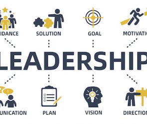 leadership-concept-chart-with-icons-and-keywords